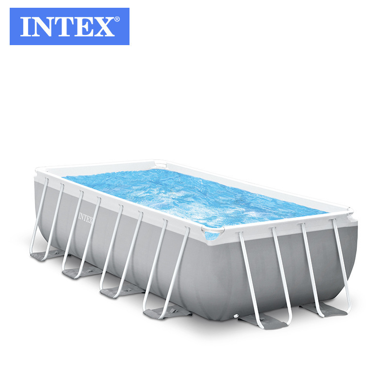 intex 26788   above ground swimming pools  Prism Frame Rectangular Above Ground Pool