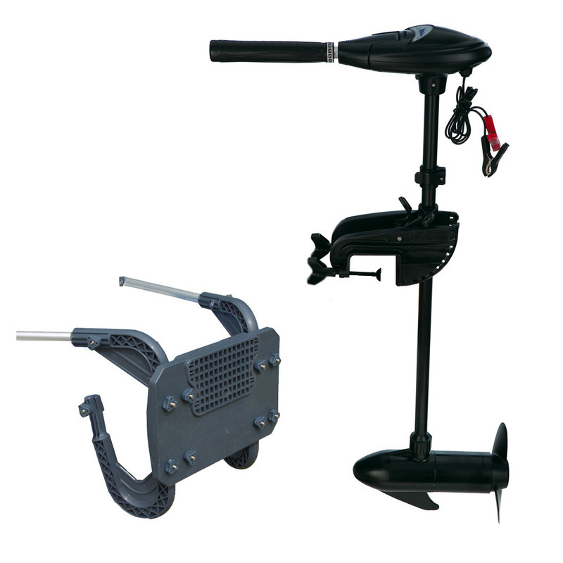 12V Transom Mount Trolling Motor 40Lbs Thrust designed for Intex  inflatable boat with motor   outboard motor 68631 by Intex