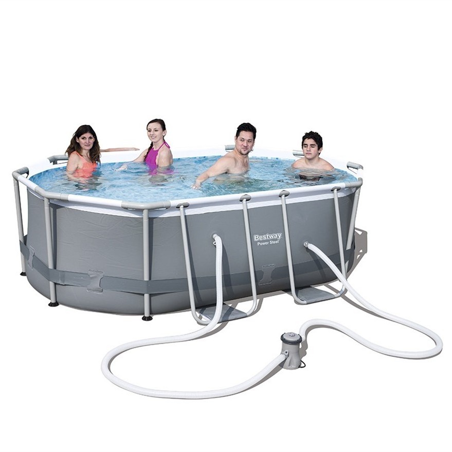 Bestway  5614A Above Ground Pool  3.05m x 2.00m x 84cm  Piscina With Filter Pump