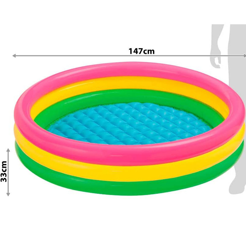 Intex 57422backyard inflatable pool family portable pool fence kids swimming pools