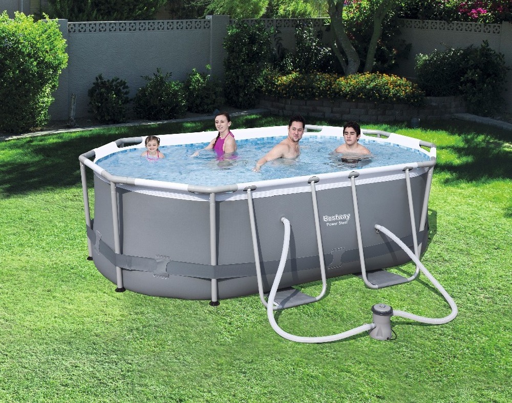 Bestway  5614A Above Ground Pool  3.05m x 2.00m x 84cm  Piscina With Filter Pump