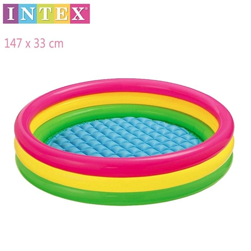 Intex 57422backyard inflatable pool family portable pool fence kids swimming pools