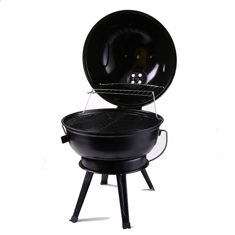 Convenient moveable indoor charcoal grill carts grill outdoor barbecue