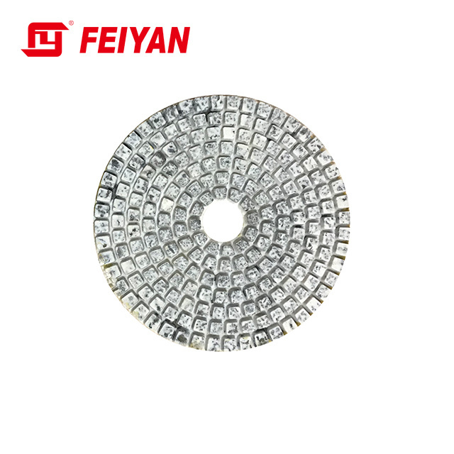 3 Step Factory Direct Diamond Metal Marble Polishing Pad 150mm