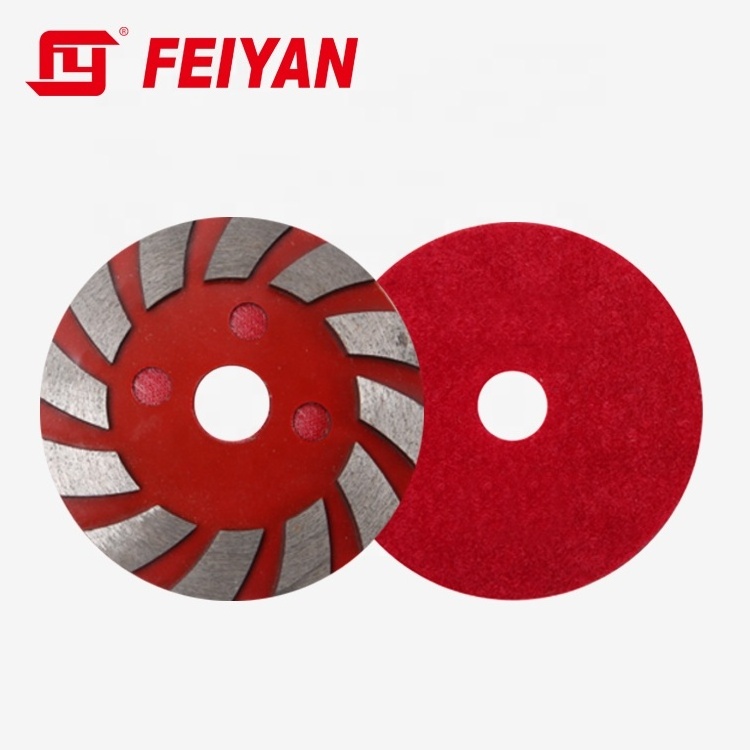 FEIYAN Factory Direct  Diamond Magnetic Grinding Plate For Epoxy Concrete Floor