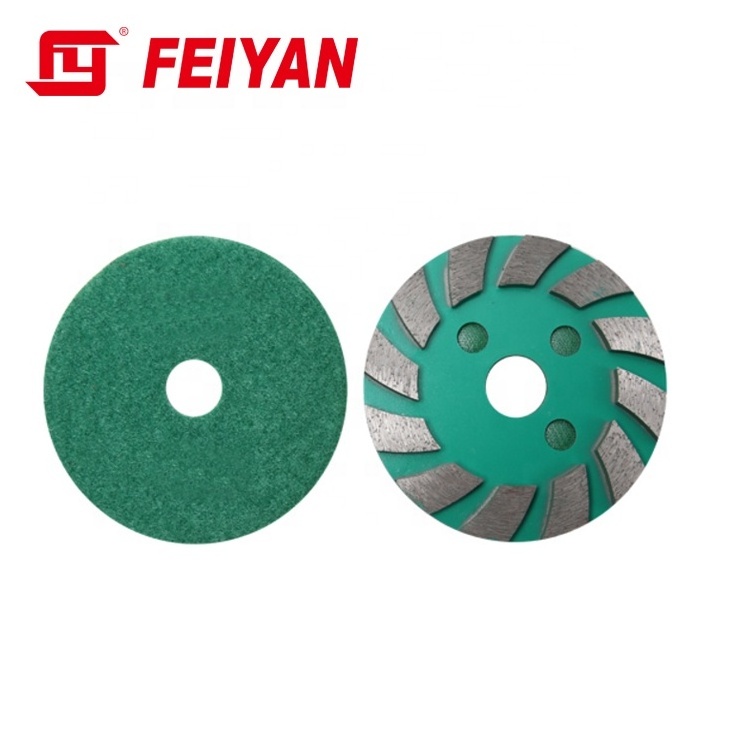 FEIYAN Factory Direct  Diamond Magnetic Grinding Plate For Epoxy Concrete Floor