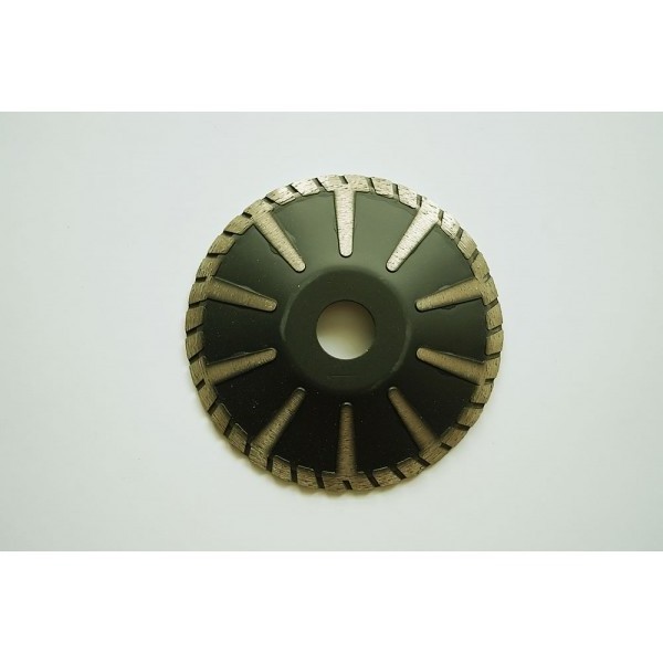 Continuous Turbo Protective Teeth Concave blade for granite counter tops curve saw cutting disc diamond tools stone