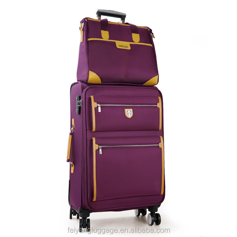 2020 Fashionable Long-distance Travel Oxford Soft Luggage,Luggage Bag