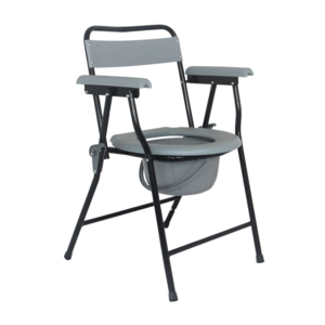 Health Care Foldable Bath shower chair  Commode Toilet with backrest