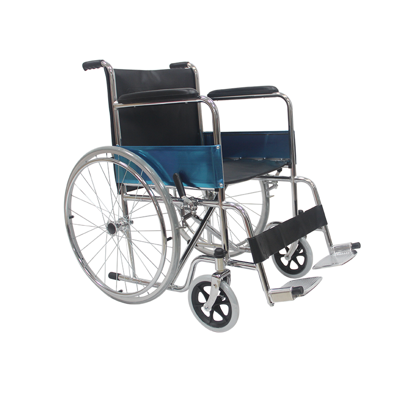 Lightweight active medical supplies disable wheel chair foldable steel wheelchair for elderly