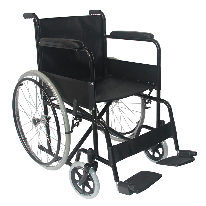 Lightweight active medical supplies disable wheel chair foldable steel wheelchair for elderly