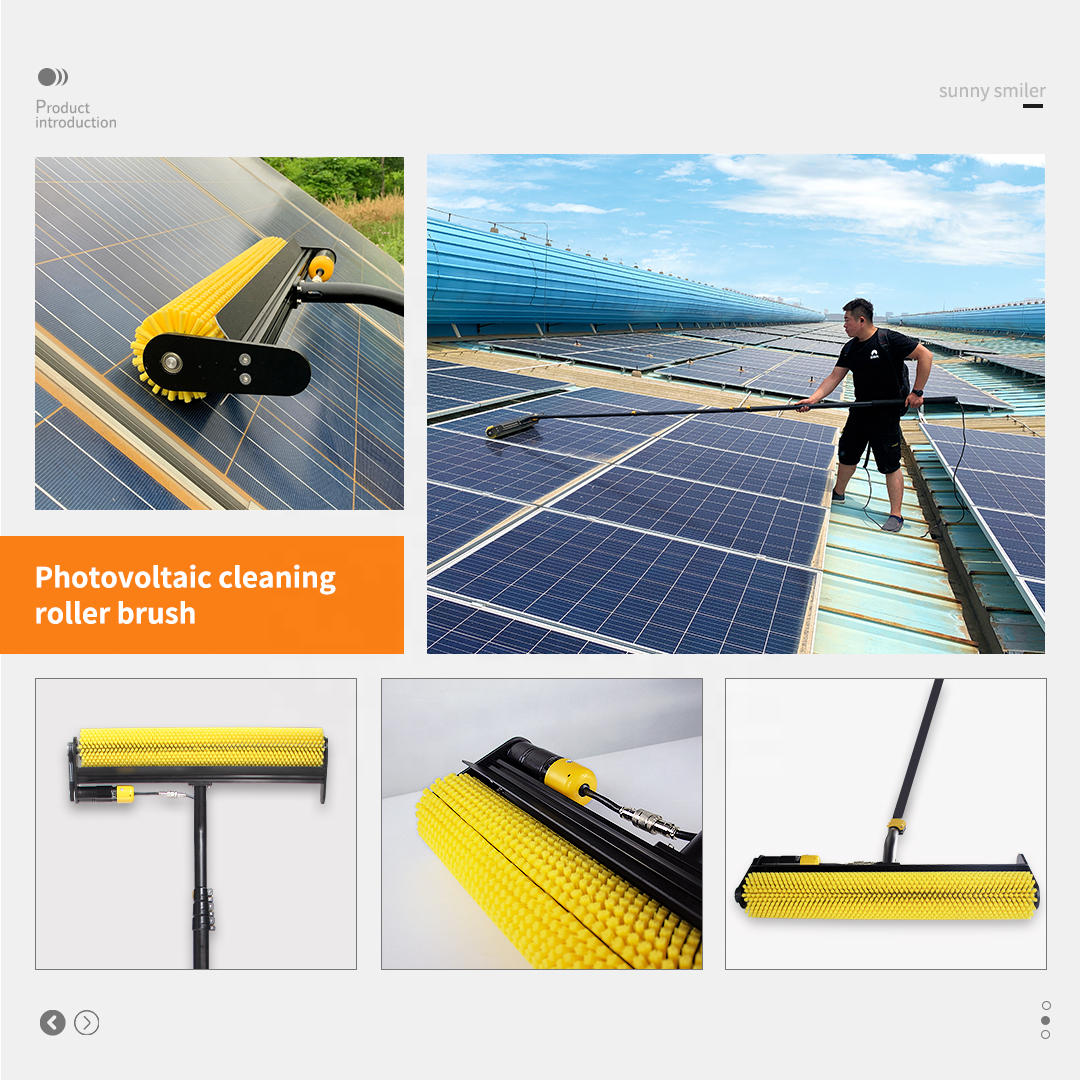 3.6m Solar Cleaning Machine 5.4m Solar Panel Cleaning Equipment 7.2m Solar Cleaning Robot Products