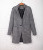 Ladies Winter warm lapel trench wool cashmere coat women