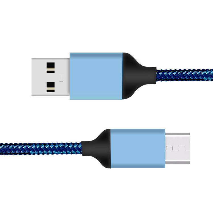 Advanced 5v nylon braided data cable micro usb cable fast charging for android phone