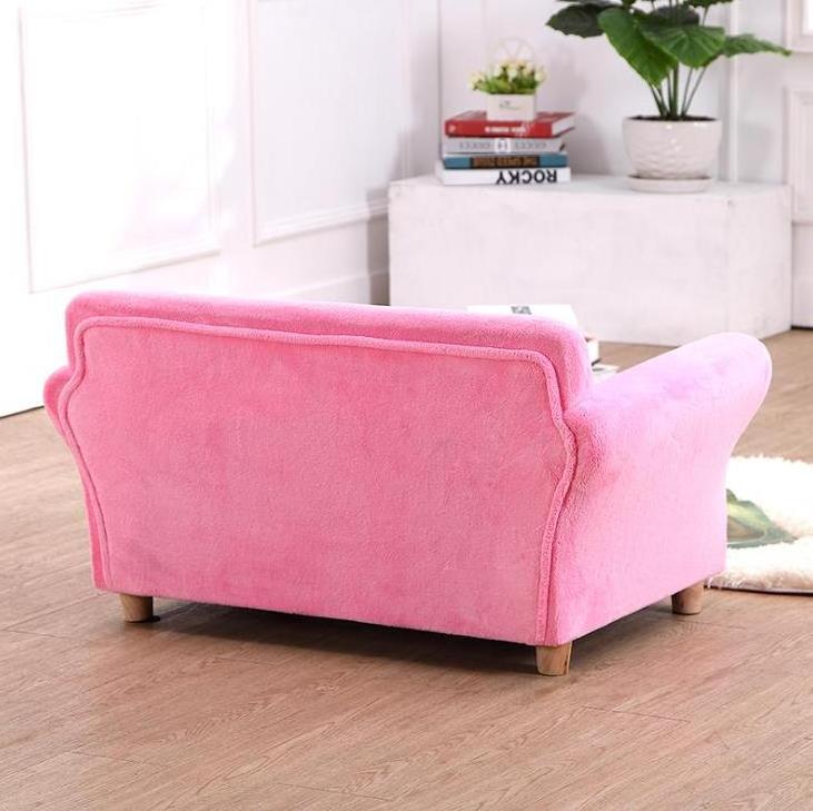 Strawberry Wooden kids sofa children living room sofa furniture creative kindergarten small chair