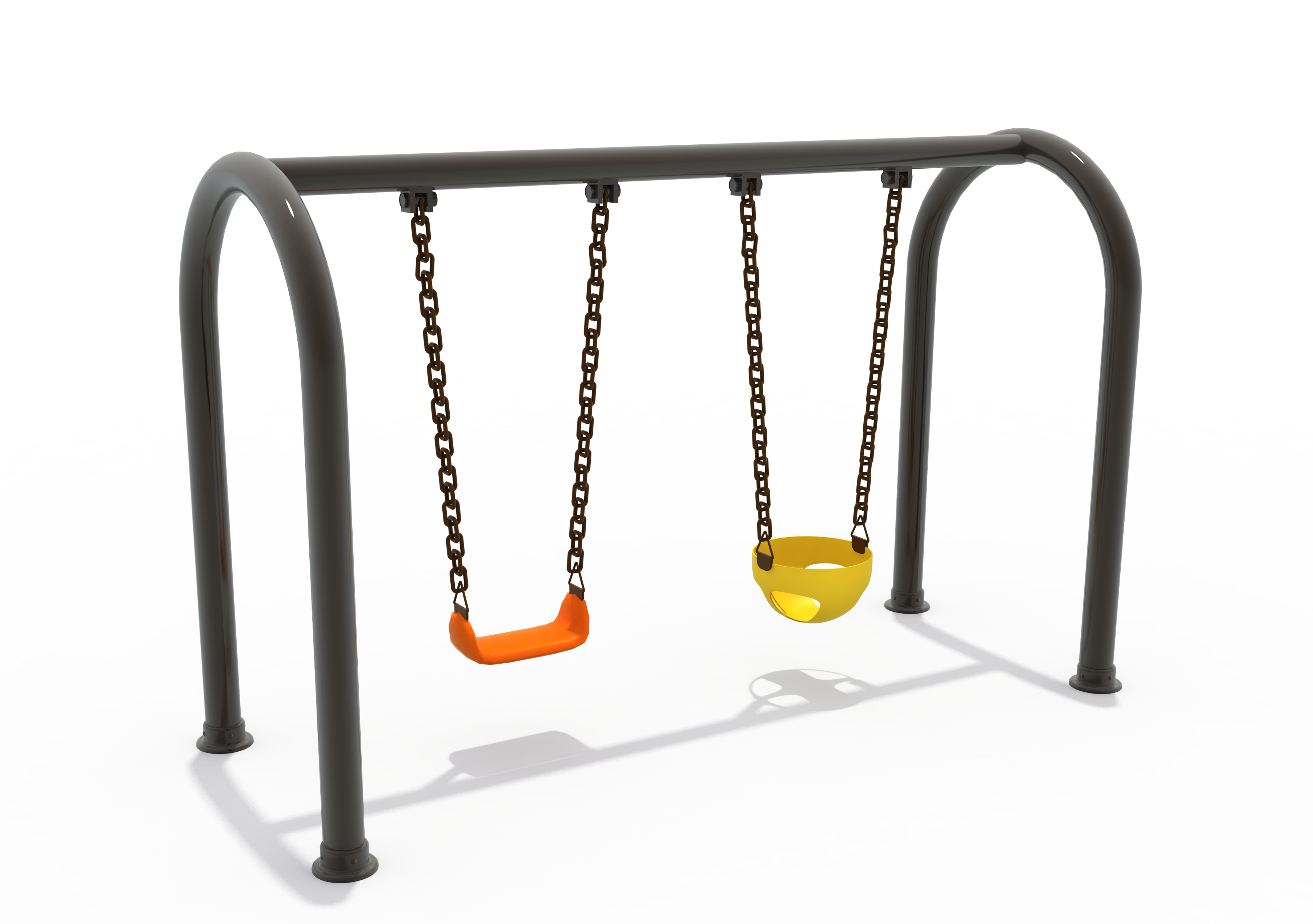 Feiyou  Amusement Park Outdoor Playground Equipment Kids Play Baby Swing Sets