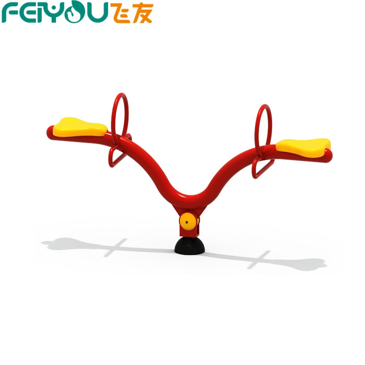 Children Seesaw Plastic Baby Seesaw Outdoor Playground Seesaw Play Toys Equipment