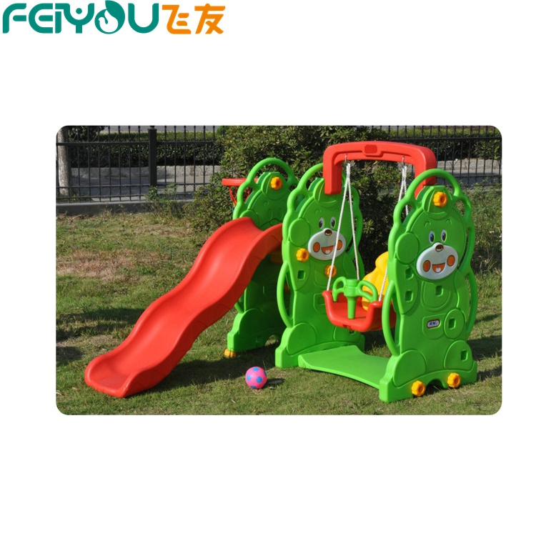 ASTM Children New Style Indoor Playground Baby Hot Sell Multifunctional Toys Kids Cheap Colorful Indoor Plastic Swing Slide