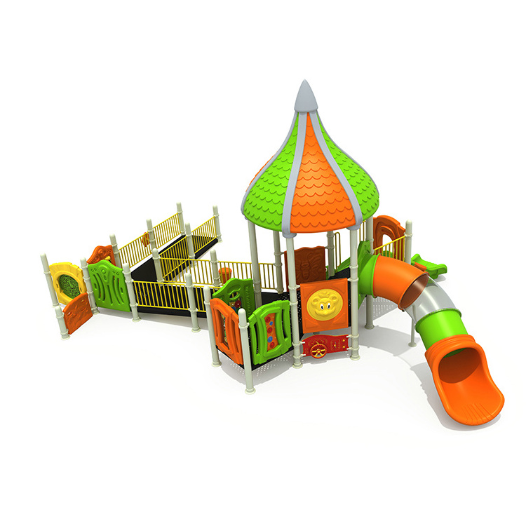 Customized Outdoor Playground Entertainment Playground Slide for Kids Play Plastic Slide for Disabled Children