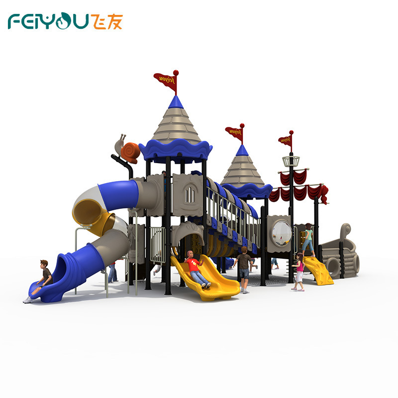 RFQ playground 2017 outdoor playground amusement park commercial/yard/school/park/restaurant commercial slides for kids