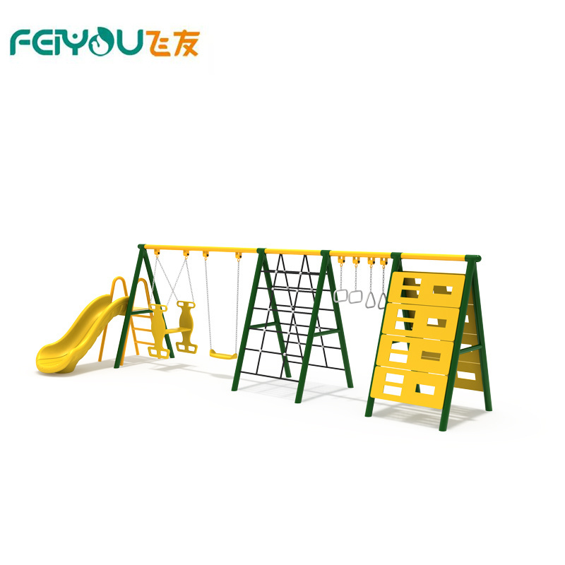 Attractive Commercial Playground Equipment Toddlers Outdoor Adventure Children Swing Sets