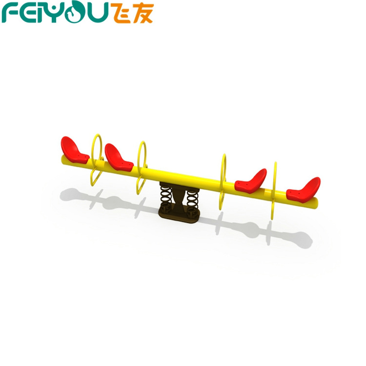 Children Seesaw Plastic Baby Seesaw Outdoor Playground Seesaw Play Toys Equipment