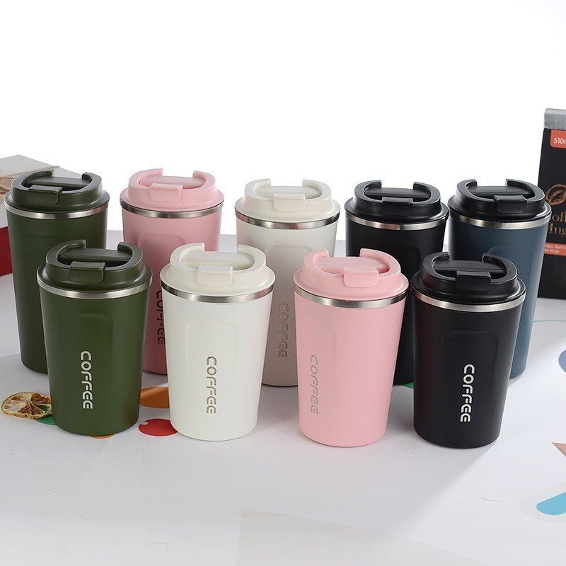 Wholesale customized logo 12/17oz Double Wall 18/8 Termos Vacuum Insulated Travel Stainless Steel Coffee Mug