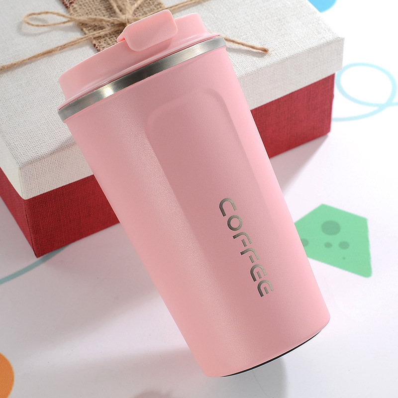 Wholesale customized logo 12/17oz Double Wall 18/8 Termos Vacuum Insulated Travel Stainless Steel Coffee Mug