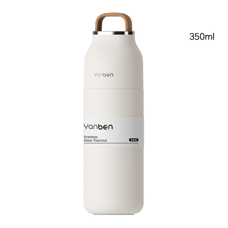 Feiyou high quality custom 350ml portable thermos vacuum flasks outdoor travel stainless steel insulated hot cold water bottles