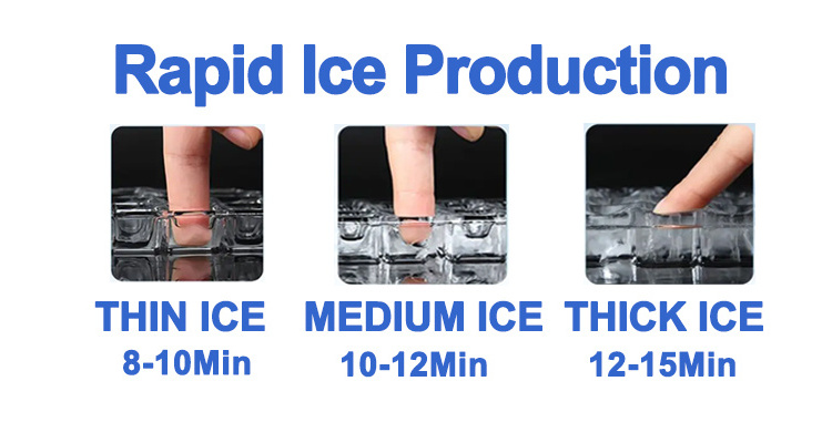 cube ice machine 500KG/24hHours Long Service Life commercial ice maker machine