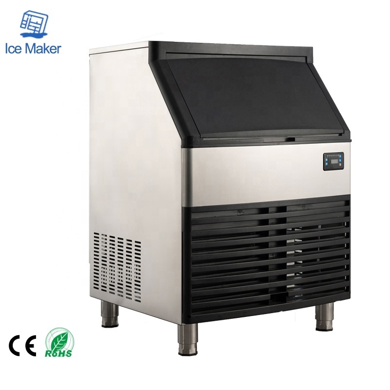 commercial ice maker machine crystal 120KG ice cube making machine