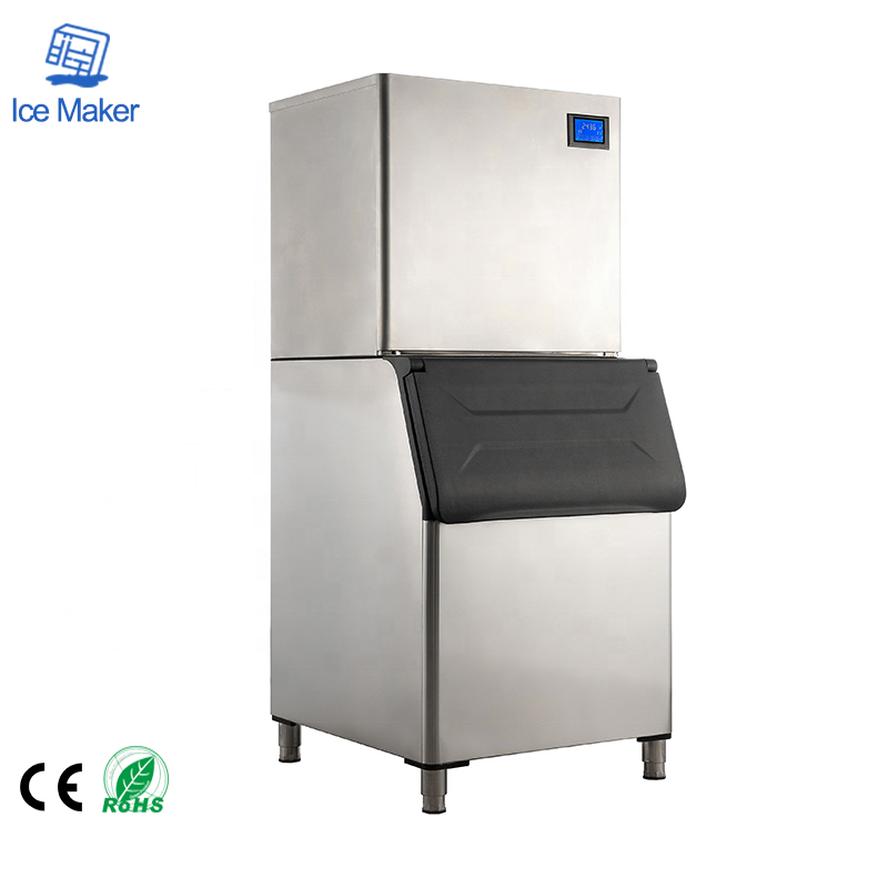 cube ice machine 500KG/24hHours Long Service Life commercial ice maker machine