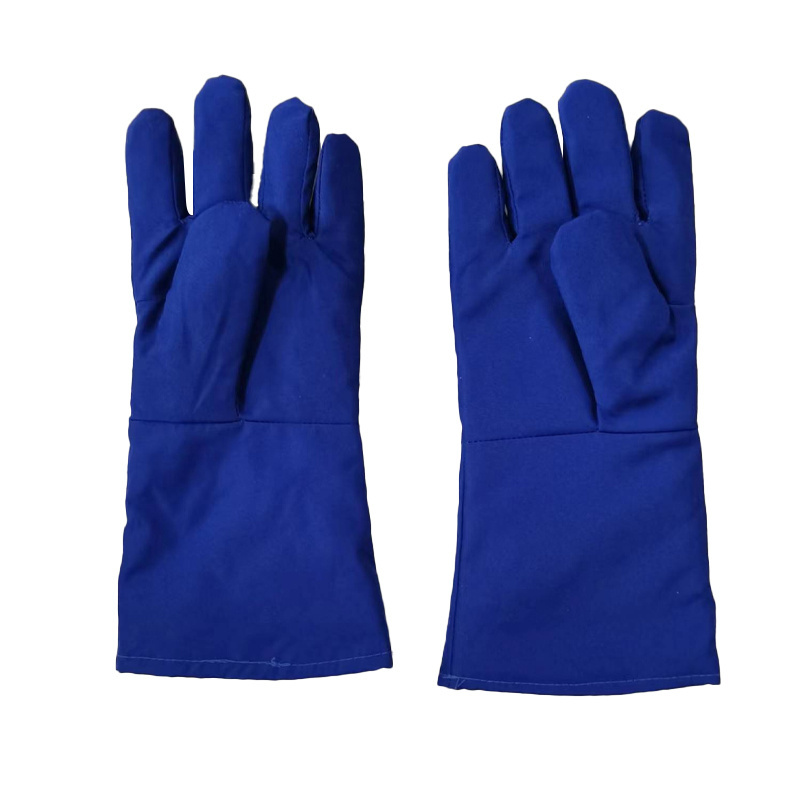 Cryogenic Gloves Low Temperature Liquid Nitrogen Protective Gloves Cold Storage Safety Dry ice protective gloves