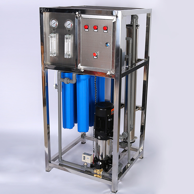 500LPH 1000LPH Chinese full automatic ro drinking purified soda water maker machine price /mini mineral water plant