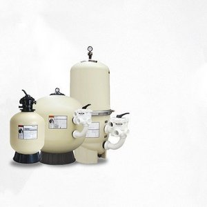 Quartz sand filter multi-media filter for water treatment FRP/stainless steel filter