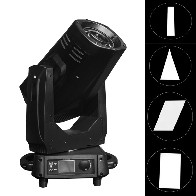 Professional stage LED spot 400w CMY+ CTO Beam Spot Wash moving head profile cutting beam light with profile cutting effect