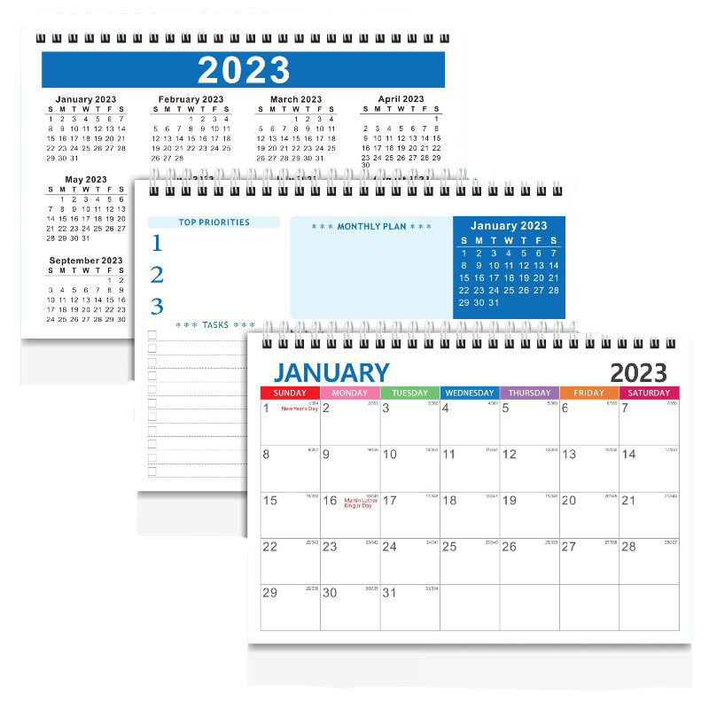 Custom 365 Day Calendar 2023 Desktop Calendars Printing