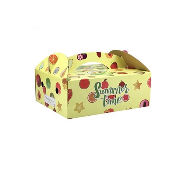 Foldable Cardboard Box With Rope Handle Dry Fruit Gift Box For Gift