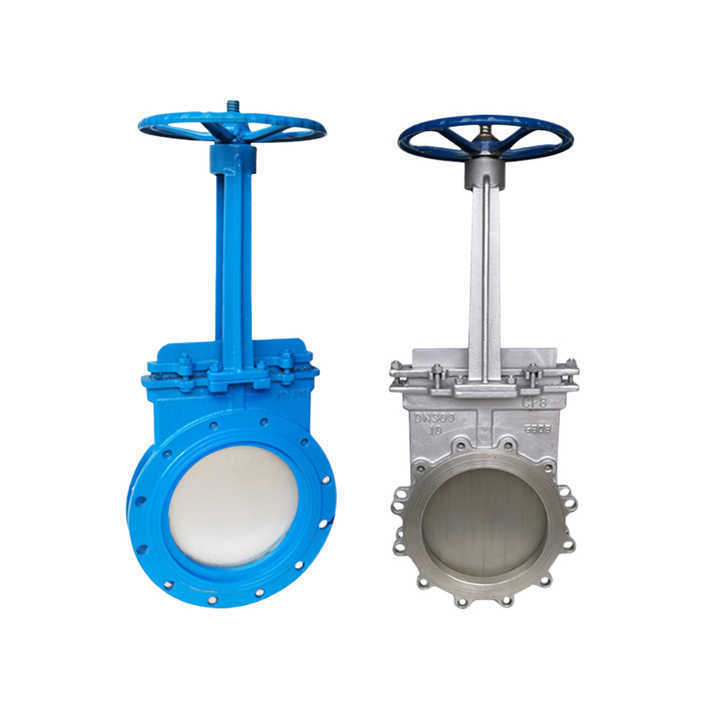 Manual Bevel Gear Knife Gate Valve Slurry Knife Wafer Type Gear Wheel Valve General Manual Hydraulic Diverter Valve Manual Value