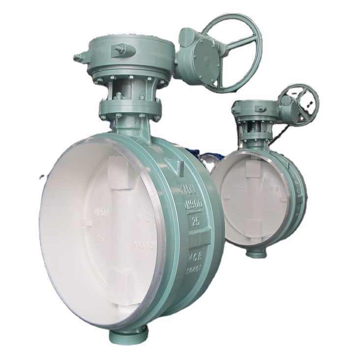 API Butt Welded Metal Sealed Butterfly Valve Stainless Steel Cast Steel Triple Eccentric Hard Seal Welded Butterfly Valve