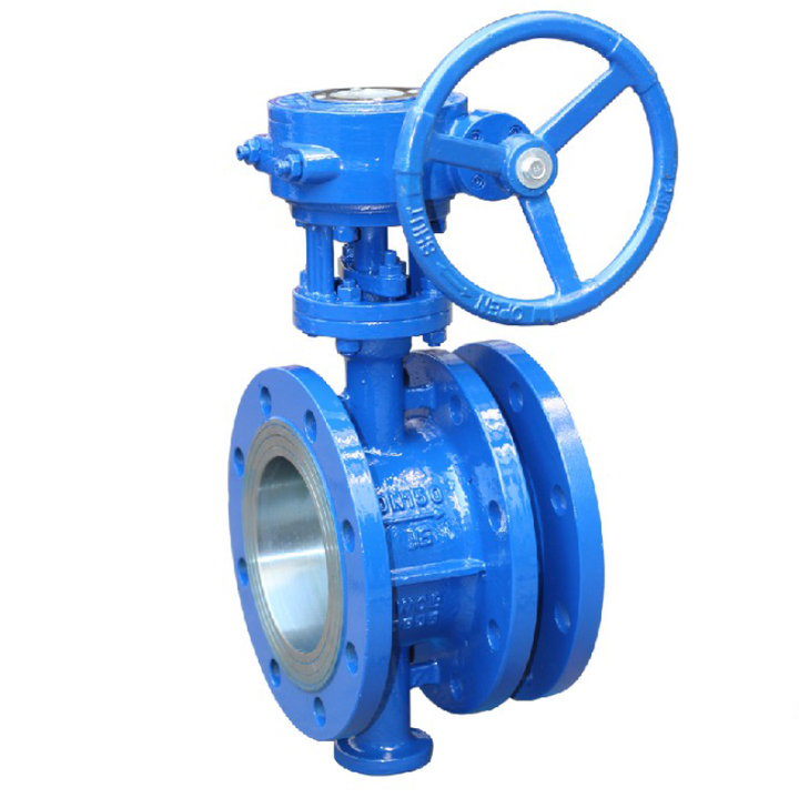 API Butt Welded Metal Sealed Butterfly Valve Stainless Steel Cast Steel Triple Eccentric Hard Seal Welded Butterfly Valve