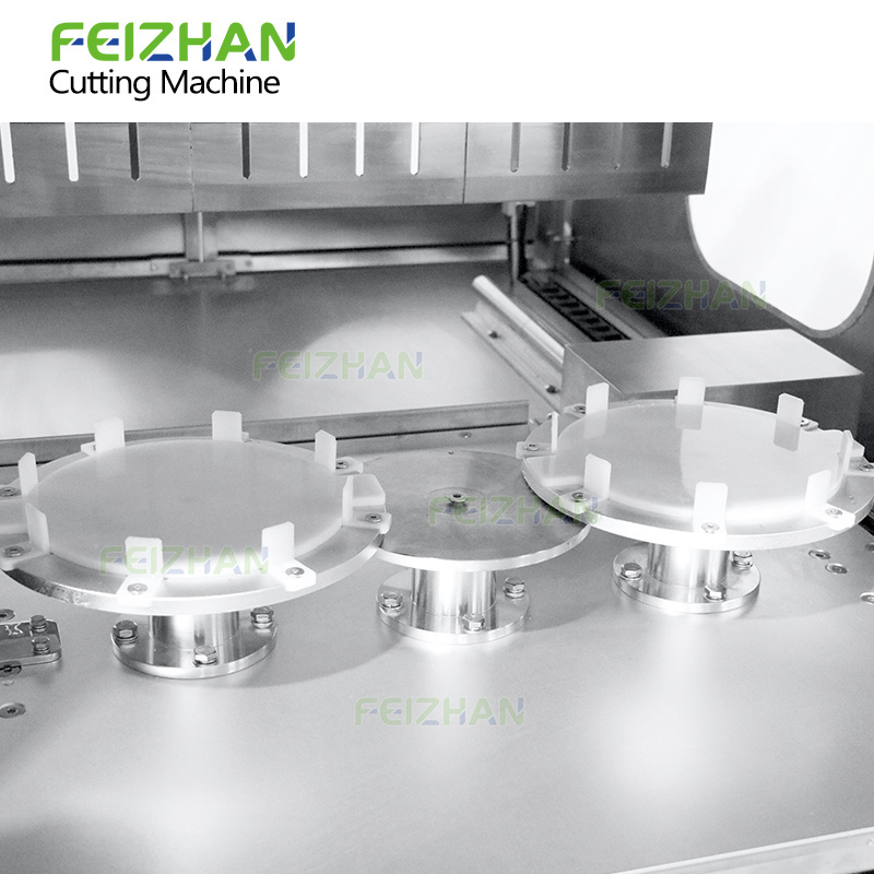 FEIZHAN FZ-CC600U Automatic 20KHz Sponge Mille-feuille Frozen Mousse Cake Ultrasonic Cutting Machine Round Square Cake Cutter