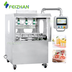 FEIZHAN FZ-CC600U Automatic 20KHz Sponge Mille-feuille Frozen Mousse Cake Ultrasonic Cutting Machine Round Square Cake Cutter