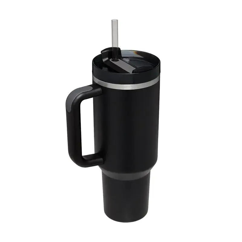 New Fashion Tumbler 40 Tumbler 40oz With Handle Stainless Steel Coffee Beer Mug Wine Tumbler Cups