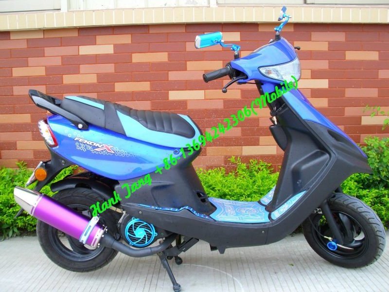 110cc moped scooter motorcycle two wheelers with pedals best for woman