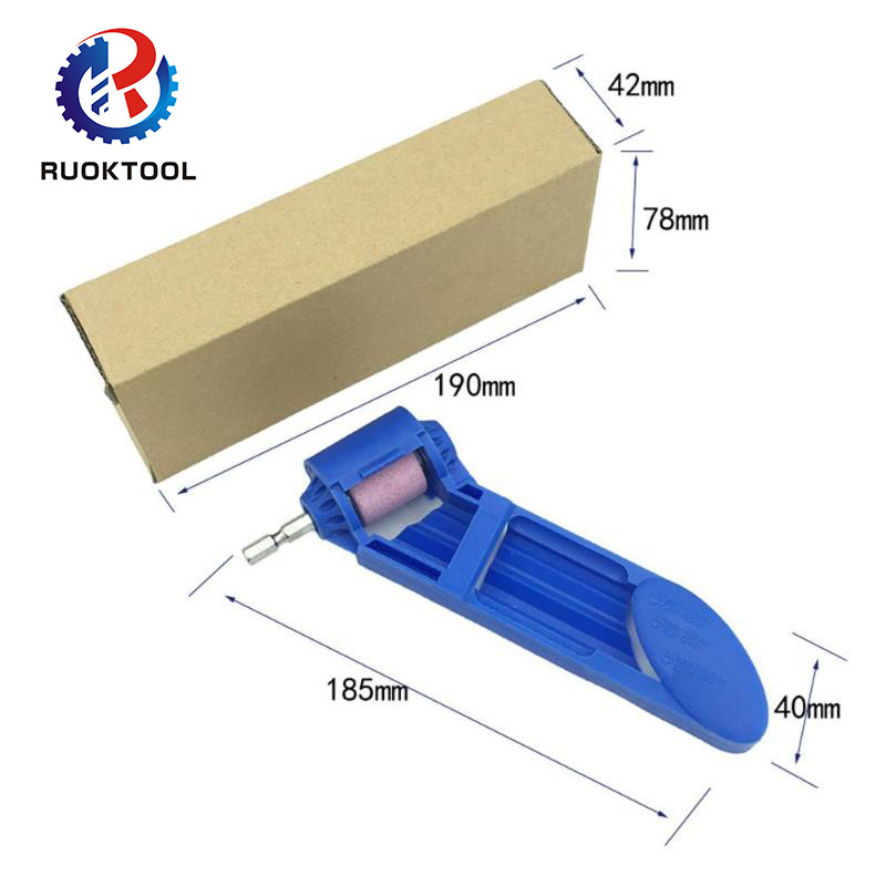 Durable Portable Electric twist sharpener corundum grinding wheel powered tool drill bit for polishing