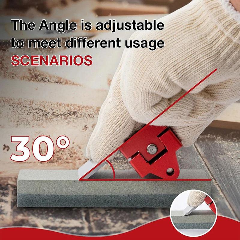 High Quality Stainless Steel Honing Guide Jig Plane Blades Blade Fixed Angle Guide Knife Sharpener For Chisel Sharpening