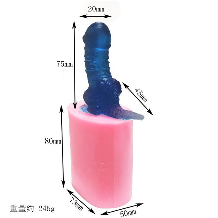 Y2897 Diy epoxy resin molds handmade penis silicone candle molds