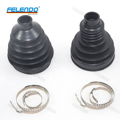 FELENDO Drive Shaft Boot TDR500100 Axle Repair Kit TDR500110 for Landrover lr3 lr4 Range Rover Sport L320 CV Joint Boot Kit