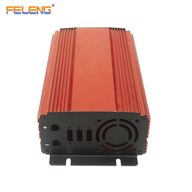 aluminium inverter case / aluminum extruded casing / power supply box